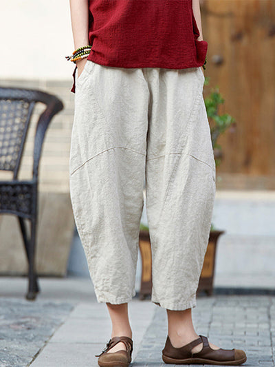 Aranie - Relaxed Fit Flowing Trousers