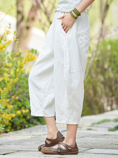 Aranie - Relaxed Fit Flowing Trousers