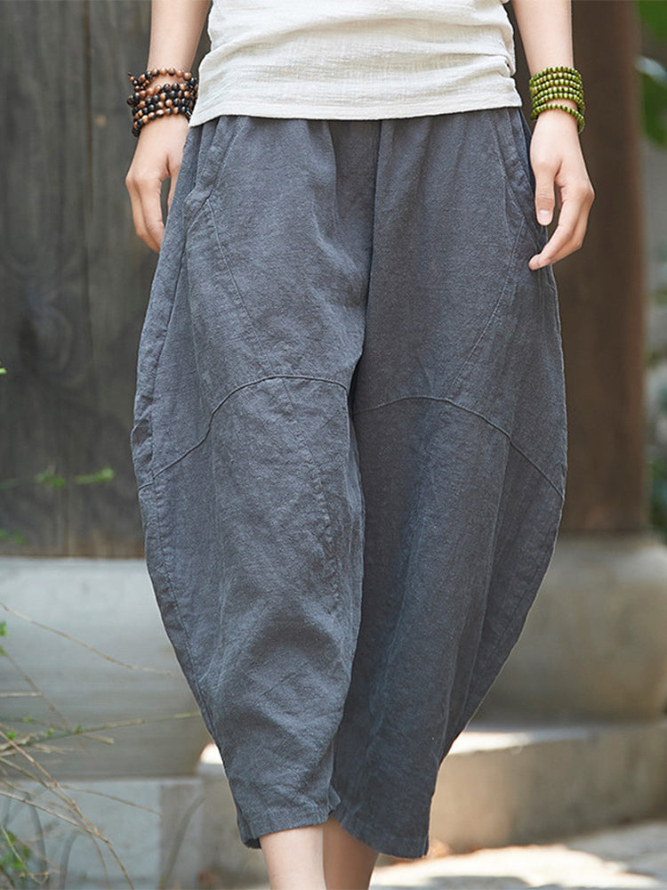 Aranie - Relaxed Fit Flowing Trousers